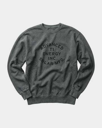 Advanced Solar MFG Sweatshirt Black