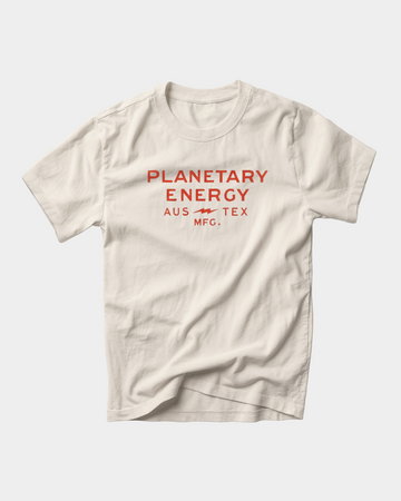 Planetary Energy T-Shirt Cream