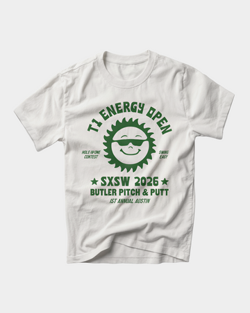 T1 Open SXSW T-Shirt #2 White